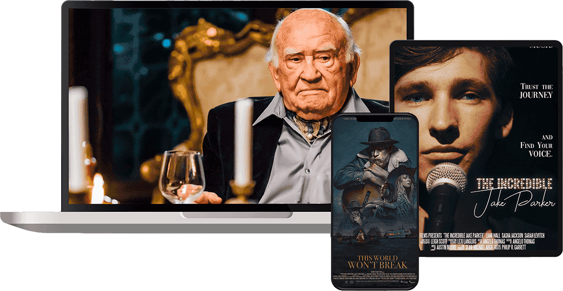 Forskellige film på skærme